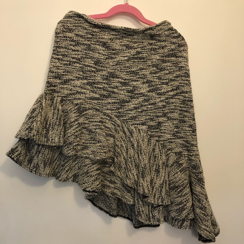 Zara Gray Short/Long Skirt